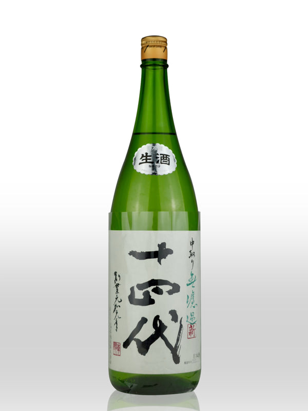 Juyondai Junmai Unfiltered Muroka Fresh 1.8L 【中取り無濾過角新本生】