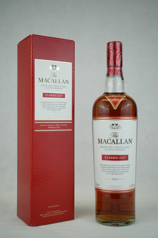 Macallan Classic Cut 2017 Edition Cask Strength Single Malt Scotch Whisky