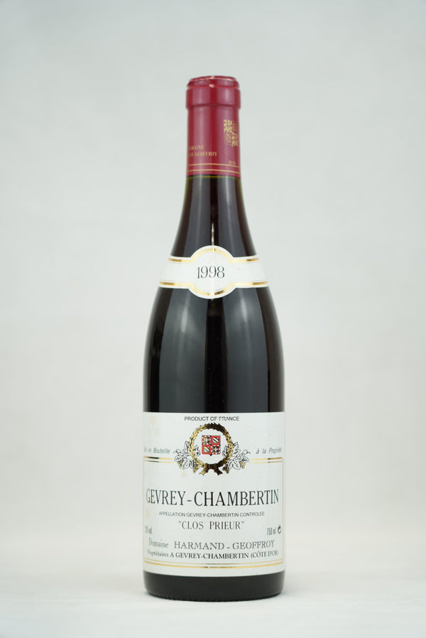 Domaine Harmand-Geoffroy 'Clos Prieur' Gevrey-Chambertin Premier Cru